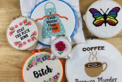 Embroidery hoops. Types, sizes, and how to choose the best hoop