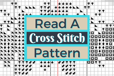SALE! Cross Stitch Kit Don't Make it Weird - Spot Color