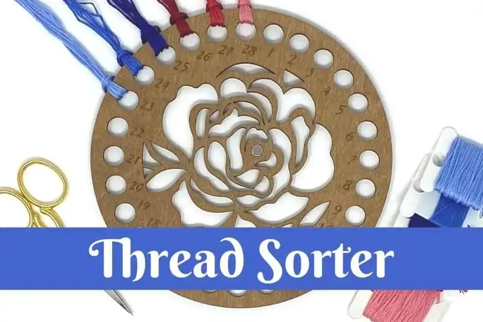 How to Use a Thread Sorter to Organize Embroidery Floss for Cross Stitch  Projects [with VIDEO] – Notorious Needle